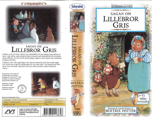 SAGAN OM LILLEBROR GRIS (VHS)