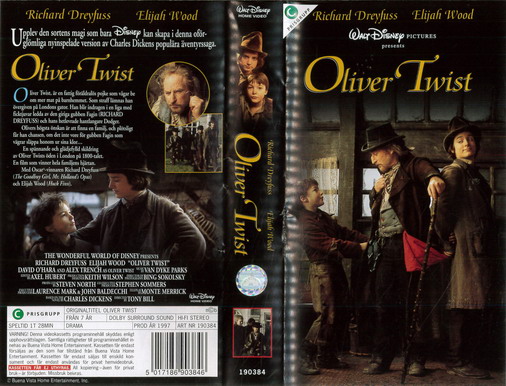 OLIVER TWIST - 1997 (VHS)