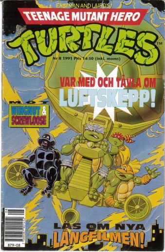 TEENAGE MUTANT HERO TURTLES 1991: 8