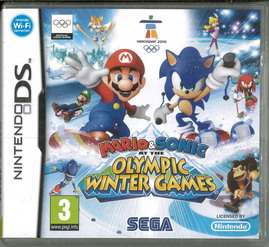 MARIO & SONIC AT THE OLYMPIC WINTER GAMES DS (TOMT FODRAL)