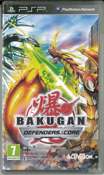 BAKUGAN: DEFENDERS OF THE CORE PSP (TOMT FODRAL)
