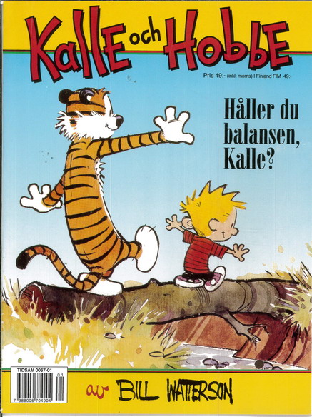 KALLE OCH HOBBE - HÅLLER DU BALANSEN, KALLE?