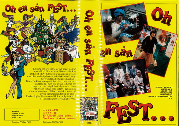 OH EN SÅN FEST  (VHS)