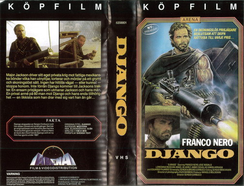 DJANGO (VHS)