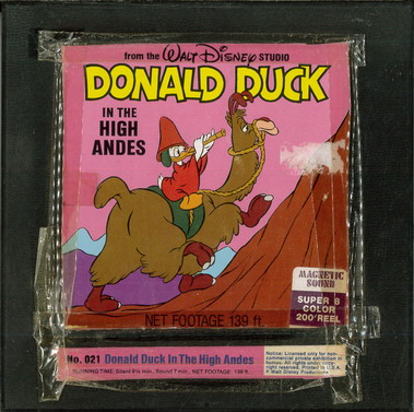 DONALD DUCK IN THE HIGH ANDES (BEG SUPER 8)