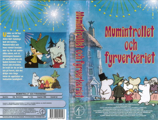 MUMINTROLLET OCH FYRVERKERIET (VHS)