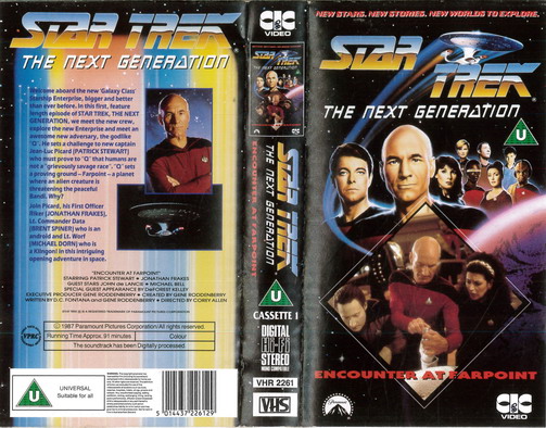 STAR TREK TNG Vol 01 (VHS)(UK IMPORT)