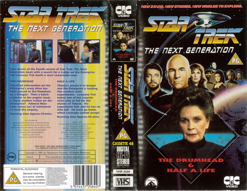 STAR TREK TNG Vol 48 (VHS)(UK IMPORT)