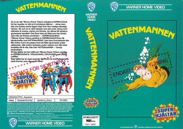 VATTENMAMMEN (VHS OMSLAG)