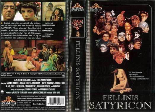 SATYRICON  (VHS)