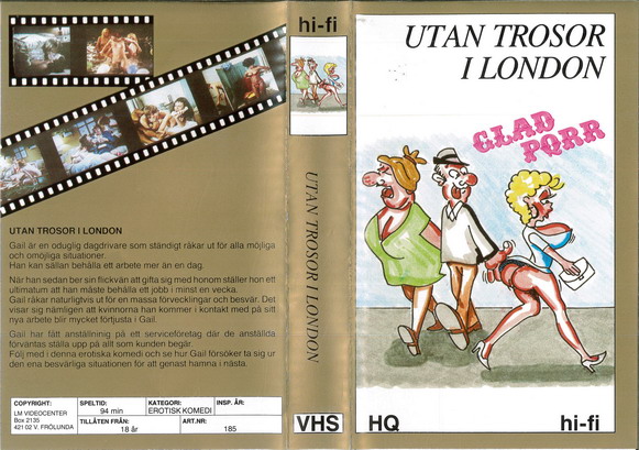 UTAN TROSOR I LONDON  (VHS)