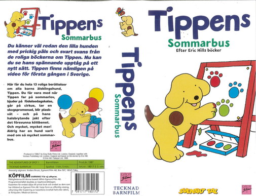 TIPPENS SOMMARBUS  (VHS)