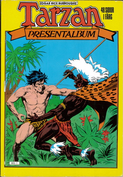 TARZAN PRESENTALBUM 1984 - GULDMASKENS FÖRBANNELSE