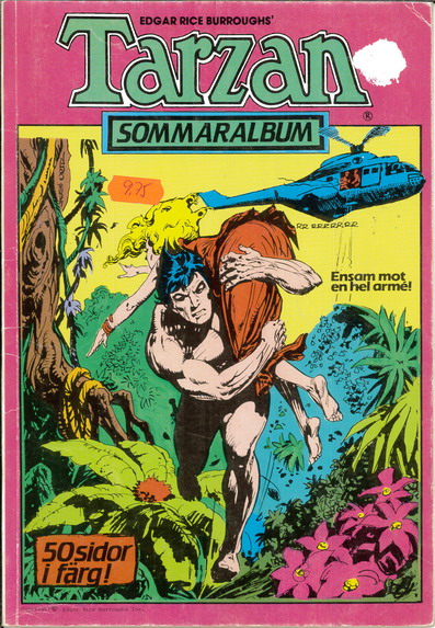 TARZAN SOMMARALBUM 1986 - ENSAM MOT EN HEL ARMÉ