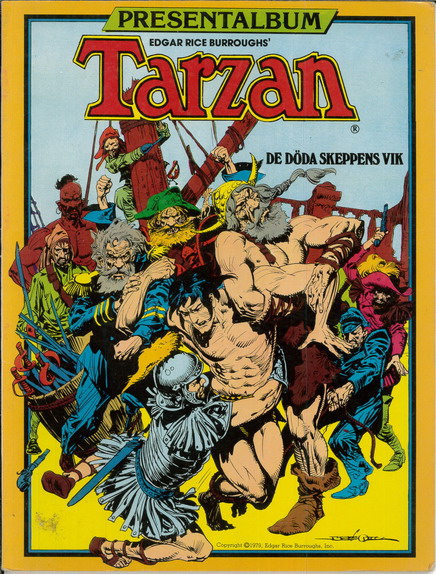 TARZAN PRESENTALBUM 1979 - DE DÖDA SKEPPENS VIK