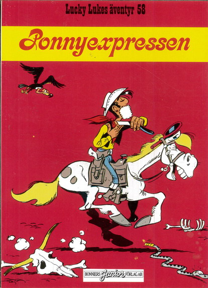 LUCKY LUKE 58 - PONNYEXPRESSEN