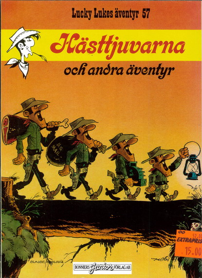 LUCKY LUKE 57 - HÄSTTJUVARNA OCH ANDRA ÄVENTYR