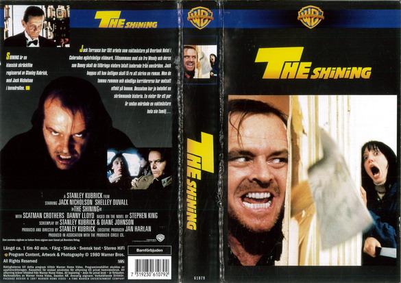 61079 SHINING (VHS)