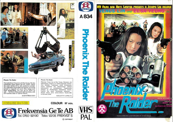 A834 Phoenix The Raider (VHS)