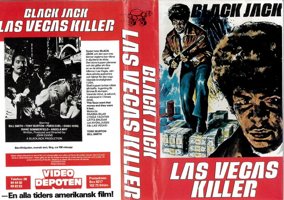 BLACK JACK LAS VEGAS KILLER (VHS)
