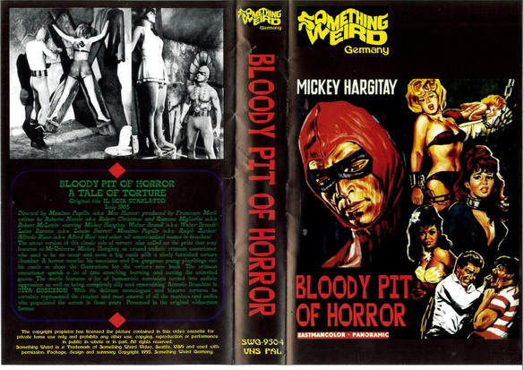 BLOODY PIT OF HORROR (VHS) IMPORT