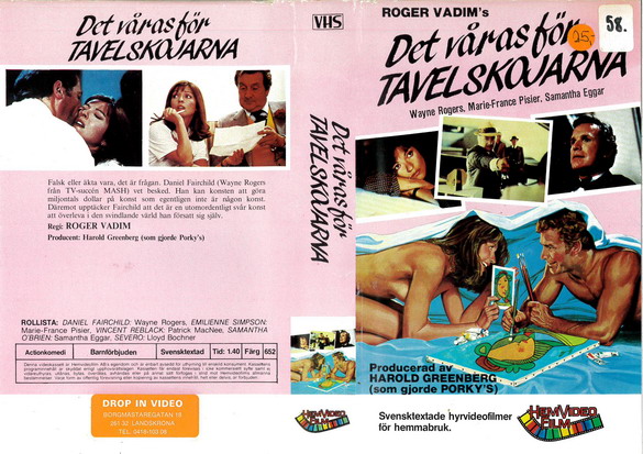 652 Det Våras För Tavelskojarna (VHS)
