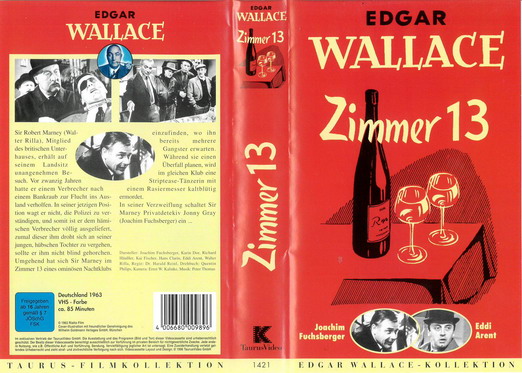 ZIMMER 13 (BEG VHS) TYSK IMPORT