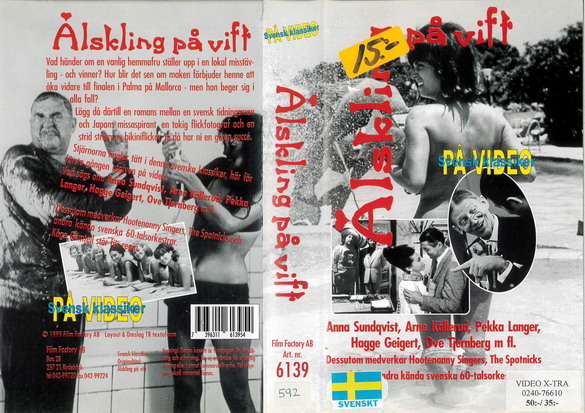 6139 ÄLSKLING PÅ VIFT (VHS)
