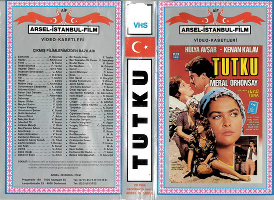 TUTKU (BEG VHS) TURKISK VHS
