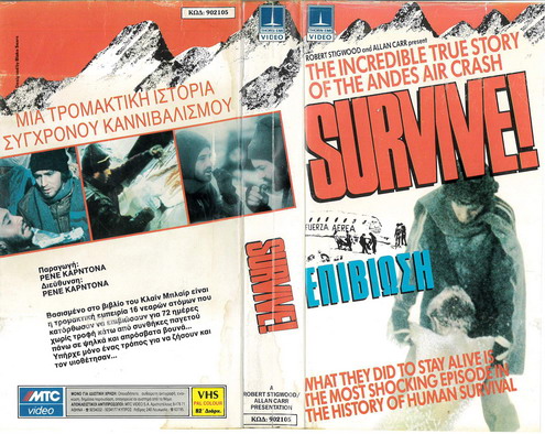 SURVIVE! (BEG VHS) TURKISK VHS