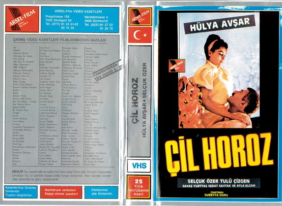 CIL HOROZ (BEG VHS) TURKISK VHS