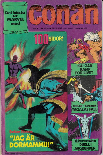 CONAN 1974:3 vg
