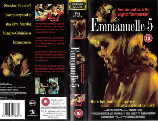 EMMANUELLE 5 (VHS) UK
