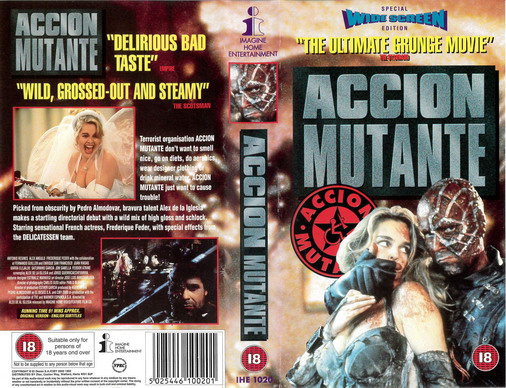 ACCION MUTANTE (VHS) UK