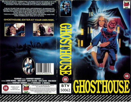 GHOSTHOUSE (VHS) UK