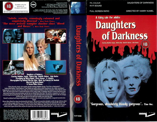 daughter of darkness  (VHS) UK