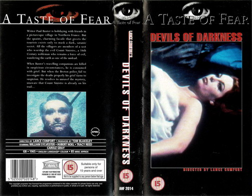 DEVILS OF DARKNESS  (VHS) UK