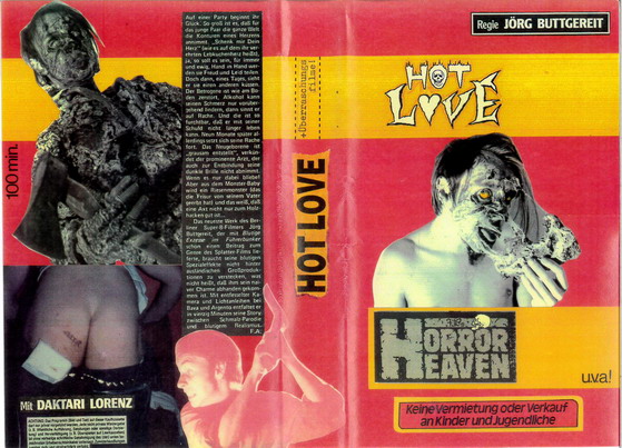 HOT LOVE (VHS) TYSK