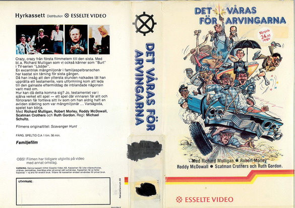 11339 DET VÅRAS FÖR ARVINGARNA (VHS) TECKNAT OMSLAG