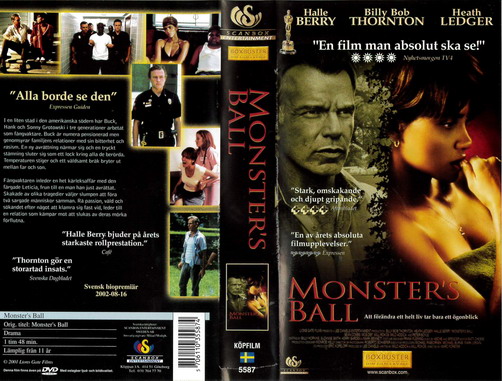 MONSTER'S BALL (VHS) NY