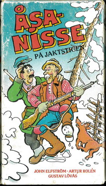 ÅSA-NISSE PÅ JAKTSTIGEN VHS) PAPPASK