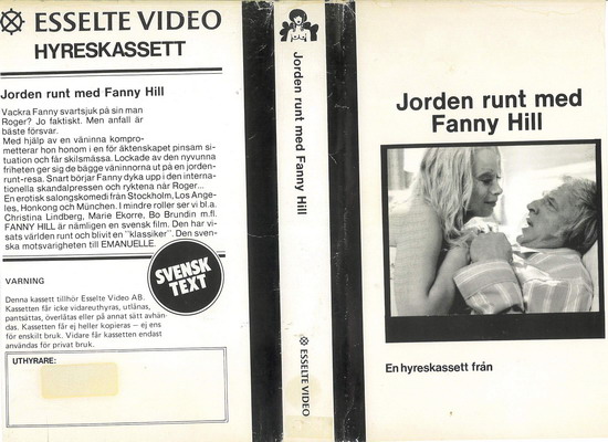 Jorden runt med Fanny Hill (VHS) KLIPPT