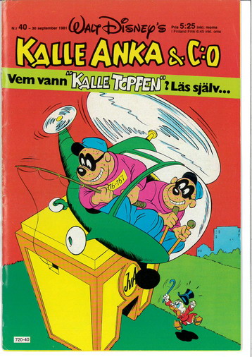 KALLE ANKA & CO 1981:40