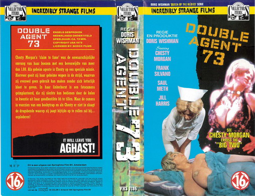DOUBLE AGENT 73 (VHS) HOL