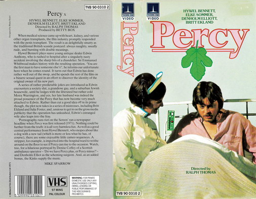 PERCY (VHS)