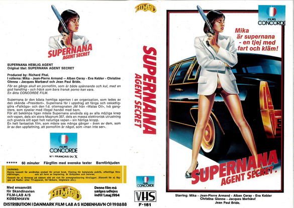 161 SUPERNANA - SECRET AGENT  (VHS)
