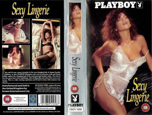 PLAYBOY - SEXY LINGERIE  (VHS)