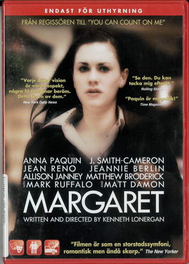 MARGARET (BEG HYR DVD)