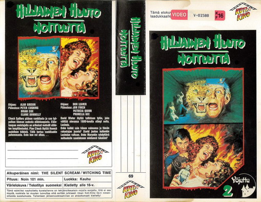 SILENT SCREAM/WITCHING TIME (VHS) FINLAND