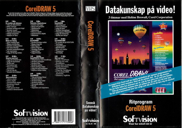 COREIDRAW 5 (VHS)